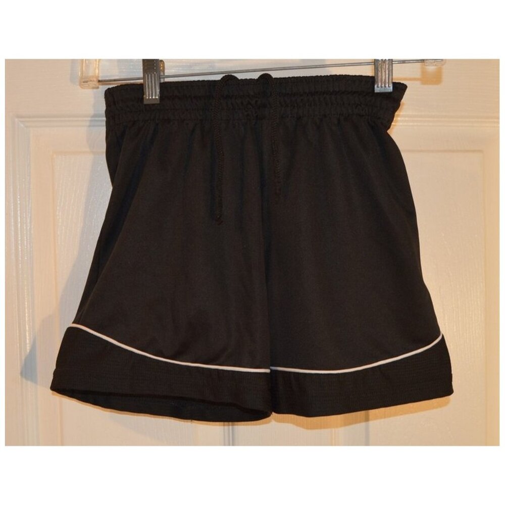 SCORE Girl's Shorts Navy Blue with White Piping Youth Child Size YS